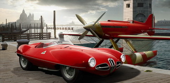 Federico B. Alliney - Alfa Romeo Centenary Art 2010