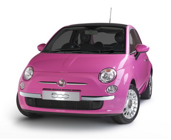 FIAT 500 PINK