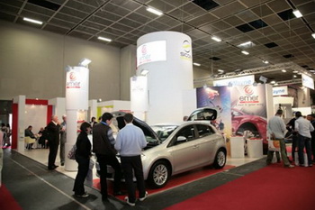 Fiat Group has been participating at the 12th International Natural Gas Vehicle Conference and Exhibition at the Fiera di Roma with Fiat Automobiles, Iveco and Fiat Powertrain Technologies all showing off sustainability solutions.