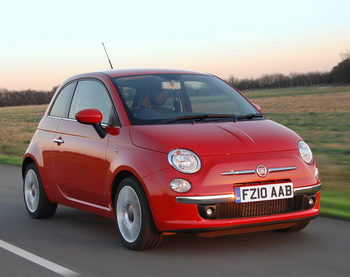 FIAT 500 WHAT CAR GREEN CAR OF THE YEAR AWARDS 2010