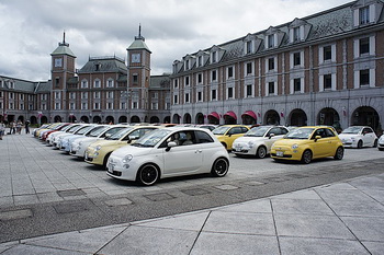 FIAT 500 CLUB BAMBINO JAPAN - KOBE PICNIC