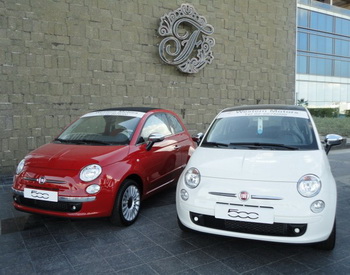 FIAT 500C, WESTERN MOTORS, ABU DHABI