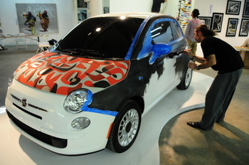 FIAT 500 EXHIBITALIA - ART BASEL MIAMI 2010