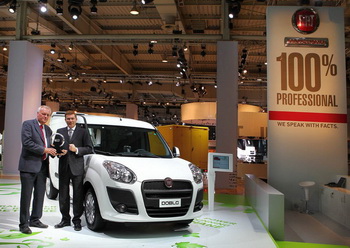 FIAT DOBLO CARGO - INTERNATIONAL VAN OF THE YEAR 2011