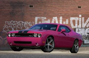 2010 DODGE CHALLENGER SRT8 FURIOUS FUCHSIA EDITION