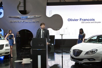 OLIVIER FRANCOIS - CEO CHRYSLER/LANCIA - 80TH GENEVA MOTOR SHOW 2010
