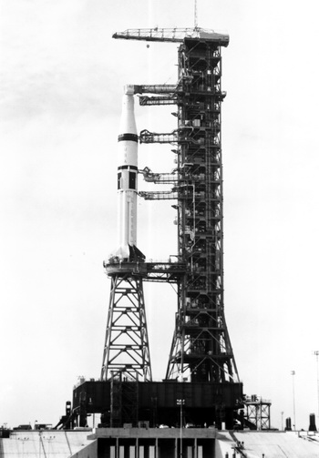 SATURN 1B LAUNCH PAD