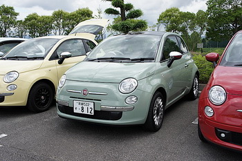 FIAT 500 BAMBINO CLUB JAPAN - "PICNIC" AT THE KOBE FRUIT & FLOWER MARKET