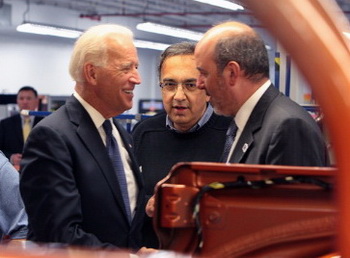 JOE BIDEN AND SERGIO MARCHIONNE