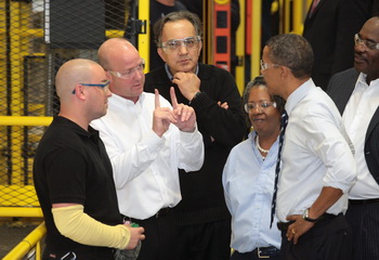 PRESIDENT OBAMA - CHRYSLER GROUP JEFFERSON NORTH ASSEMBLY PLANT