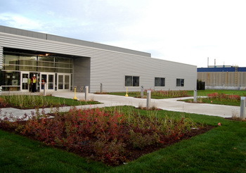 Chrysler Group Trenton South Engine Plant was presented with The Michigan Plaque today in recognition of the plants landscaping enhancements, helping make it one of the most environmentally-friendly facilities in the world.