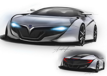 LANCIA CENTRO STILE DESIGN SKETCH