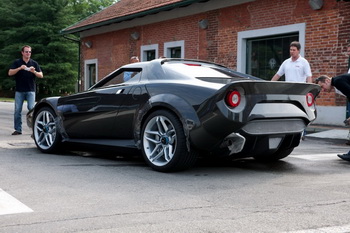 NEW LANCIA STRATOS FERRARI V8 (2010)