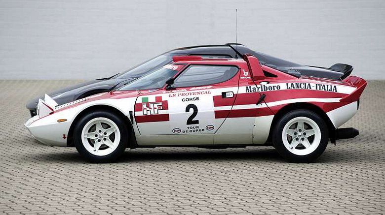 NEW LANCIA STRATOS FERRARI V8 (2010)