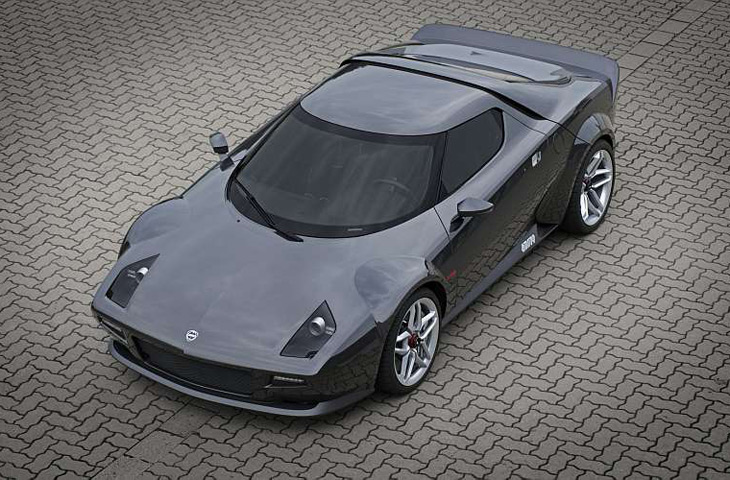 NEW LANCIA STRATOS FERRARI V8 (2010)