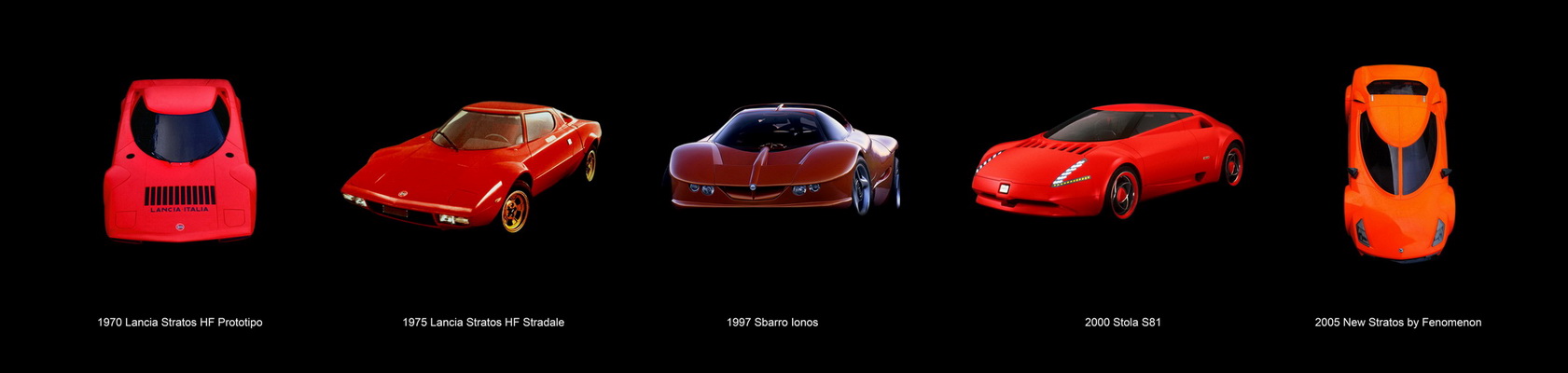 LANCIA STRATOS TIMELINE 1971-2010