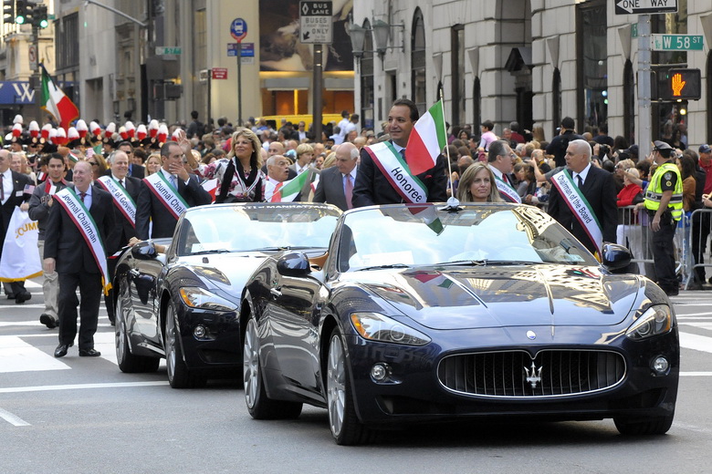 MASERATI AT COLUMBUS DAY PARADE, NEW YORK, 2010