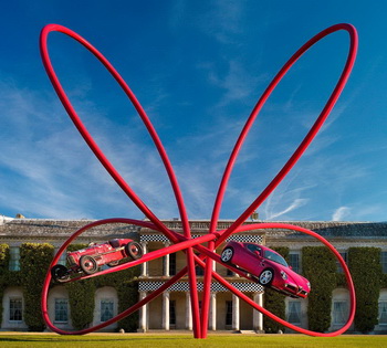 ALFA ROMEO CENTENARY SCULPTURE GOODWOOD FESTIVAL OF SPEED 2010