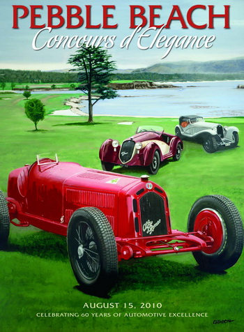 2010 PEBBLE BEACH CONCOURS D'ELEGANCE - HAROLD CLEWORTH