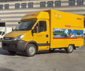 DHL IVECO ELECTRIC DAILY