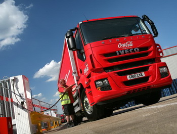 IVECO STRALIS COMPRESSED BIOMETHANE - COCA COLA ENTERPRISES