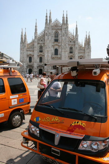 VISLAB INTERCONTINENTAL AUTONOMOUS CHALLENGE, PIAGGIO PORTER ELECTRIC