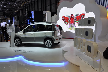 FIAT PANDA 30TH ANNIVERSARY AT THE 80TH GENEVA MOTOR SHOW 2010