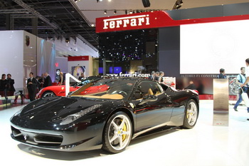 FERRARI 458 ITALIA - 2010 PARIS MOTOR SHOW