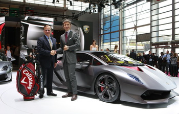 LAMBORGHINI - CALLAWAY GOLF - 2010 PARIS MOTOR SHOW