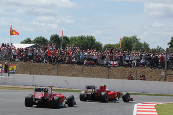 FERRARI F10 - BRITISH GRAND PRIX SILVERSTONE 2010