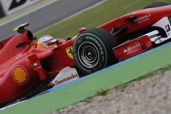 FERRARI F10 - FRIDAY FREE PRACTICE HOCKENHEIM 2010