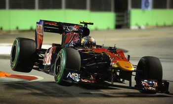 TORO ROSSO STR5 - SINGAPORE GRAND PRIX 2010