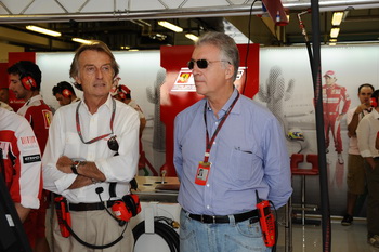 Ferrari Chairman Luca di Montezemolo and Vice Chairman Piero Ferrari have hit back at Italian Minister Roerto Calderoli who called on the former to quit after the pit stop call that cost Fernando Alonso the world championship title.