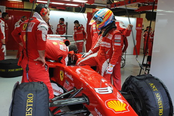 FERNANDO ALONSO - FERRARI F10