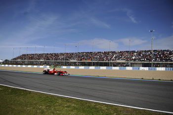 FERNANDO ALONSO - FERRARI F10 - JEREZ