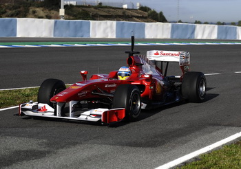 FERNANDO ALONSO - FERRARI F10 - JEREZ