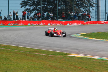 FELIPE MASSA - FERRARI SANTANDER EVENT - INTERLAGOS, SAO PAULO, BRAZIL