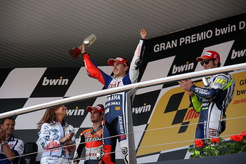 FIAT YAMAHA TEAM, JEREZ, MAY 2010