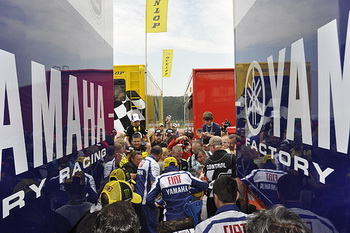 VALENTINO ROSSI - FIAT YAMAHA TEAM - SACHSENRING QUALIFYING - 17 JULY 2010