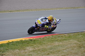 VALENTINO ROSSI - FIAT YAMAHA TEAM - SACHSENRING QUALIFYING - 17 JULY 2010