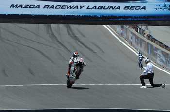 FIAT YAMAHA TEAM - FIAT 500 - LAGUNA SECA JULY 2010