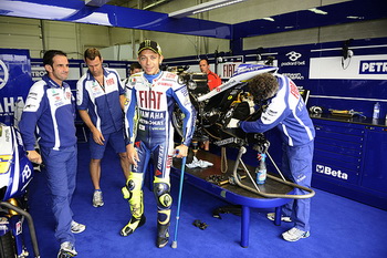 VALENTINO ROSSI - FIAT YAMAHA TEAM - SACHSENRING - 18 JULY 2010