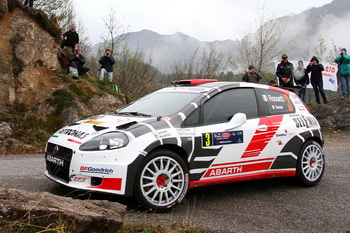 ABARTH GRANDE PUNTO S2000 - 2010 ITALIAN RALLY CHAMPIONSHIP