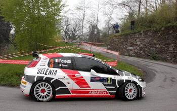 LUCA ROSSETTI - ABARTH GRANDE PUNTO S2000 - 2010 RALLY 1000 MIGLIA