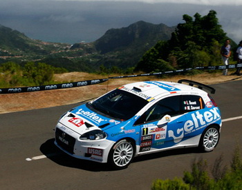 LUCA ROSSETTI - ABARTH GRANDE PUNTO S2000 - RALI VINHO DA MADEIRA 2010