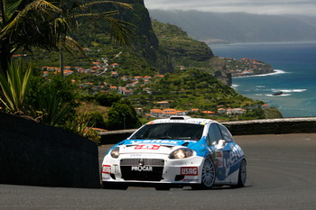 LUCA ROSSETTI - ABARTH GRANDE PUNTO S2000 - RALI VINHO DA MADEIRA 2010