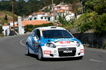 LUCA ROSSETTI - ABARTH GRANDE PUNTO S2000 - RALI VINHO DA MADEIRA 2010