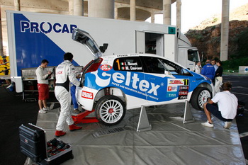 LUCA ROSSETTI - ABARTH GRANDE PUNTO S2000 - RALI VINHO DA MADEIRA 2010