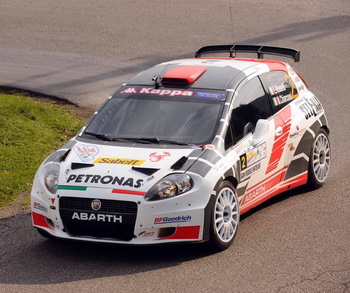 LUCA ROSSETTI - ABARTH GRANDE PUNTO S2000 - 2010 RALLY ACI COMO