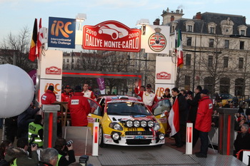 TONI GARDEMEISTER - ABARTH GRANDE PUNTO - 2010 78TH MONTE CARLO RALLY